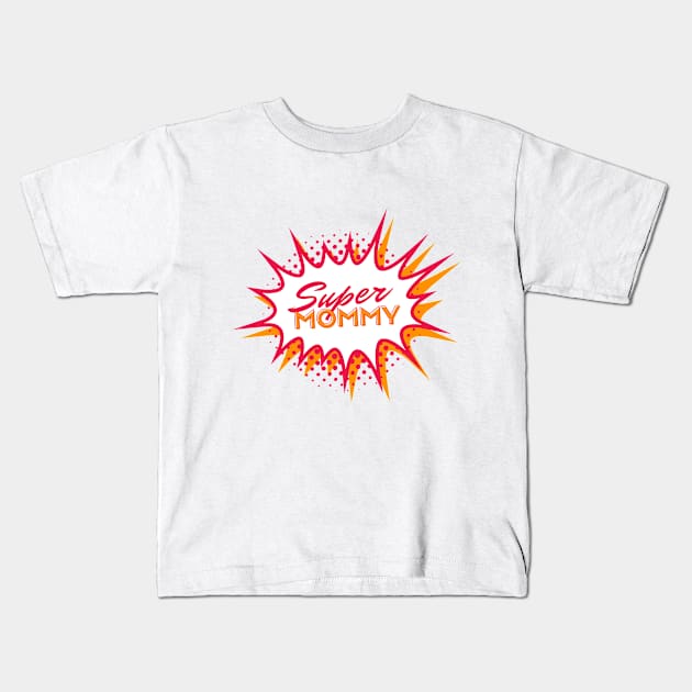 Mommy Mother's Day Kids T-Shirt by Sashmika Prabhashwara